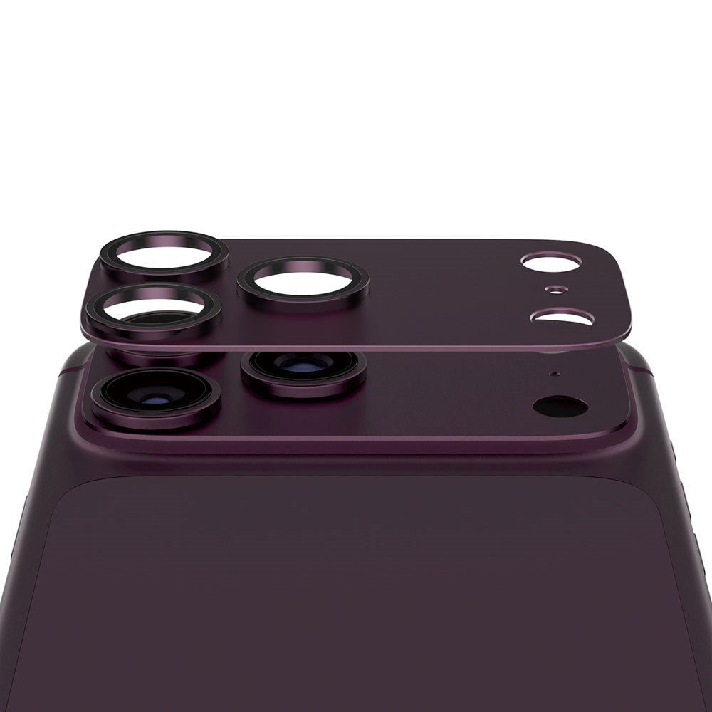 iPhone 18 Pro PanzerGlass FENDER Kamerabeskyttelse - Dark Cherry