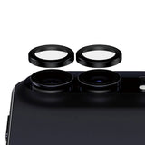 iPhone Duo PanzerGlass Ceramic Hoops Kameralinsebeskyttelse m. Installationsramme - Sort