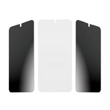 Samsung Galaxy A57 PanzerGlass 2-Way Privacy Skærmbeskyttelsesglas - inkl. EasyAligner - Gennemsigtig