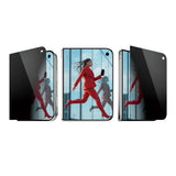 iPhone Duo PanzerGlass Ultra Wide Fit Hærdet Beskyttelsesglas inkl. FastFit In-A-Box - Privacy - Gennemsigtig