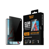 iPhone Duo PanzerGlass Ultra Wide Fit Hærdet Beskyttelsesglas inkl. FastFit In-A-Box - Privacy - Gennemsigtig