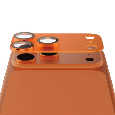 iPhone 17 Pro Max PanzerGlass FENDER Kameralinse Beskyttelsesglas - Cosmic Orange