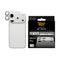 iPhone 17 Pro PanzerGlass FENDER Kameralinse Beskyttelsesglas - Silver