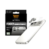 iPhone 17 Pro PanzerGlass FENDER Kameralinse Beskyttelsesglas - Silver