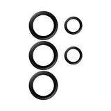 Samsung Galaxy S26 Ultra PanzerGlass Hoops - Beskyttelse til Kamera - Gennemsigtig / Sort