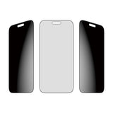 iPhone 17 Pro Max PanzerGlass 2-Way Privacy Skærmbeskyttelsesglas - Ultra-Wide Fit - Gennemsigtig