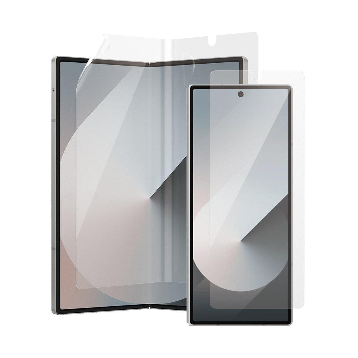 Samsung Galaxy Z Fold7 - PanzerGlass - FlipFoldFlex Ultra Wide Fit Film & Classic Fit Glas - Gennemsigtig