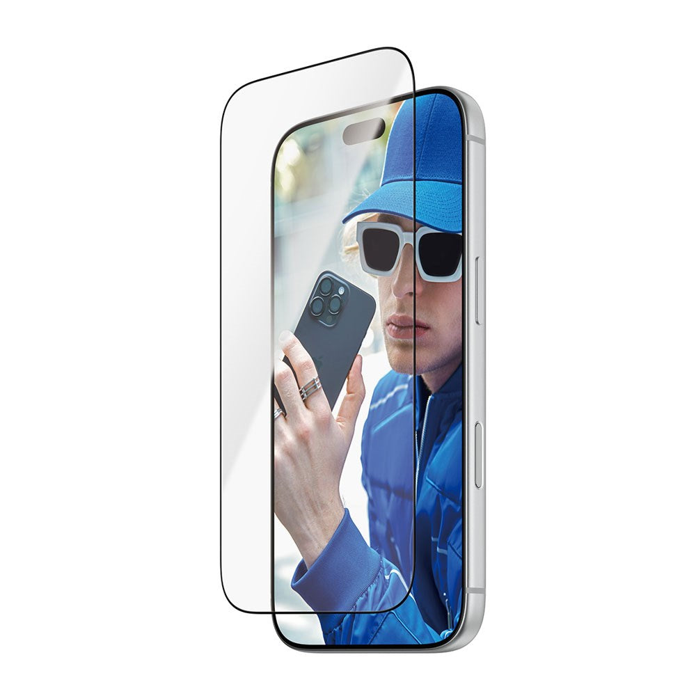 iPhone 18 Pro / 17 Pro PanzerGlass Hærdet Beskyttelsesglas - Ultra Wide Fit m. EasyAligner - Gennemsigtig