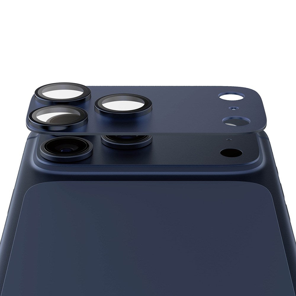 iPhone 17 Pro PanzerGlass FENDER Kameralinse Beskyttelsesglas - Deep Blue