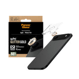 PanzerGlass iPhone Air Hoops Kamerabeskyttelsesglas inkl. Installationsramme - Glitter Guld