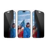 iPhone 18 Pro PanzerGlass Hærdet Beskyttelsesglas - Ultra Wide Fit m. EasyAligner - Privacy Funktion - Gennemsigtig
