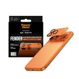 iPhone 17 Pro PanzerGlass FENDER Kameralinse Beskyttelsesglas - Cosmic Orange
