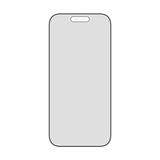iPhone 17 / 16 Pro PanzerGlass 2-Way Privacy Skærmbeskyttelsesglas - Ultra-Wide Fit - Gennemsigtig