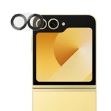 Samsung Galaxy Z Flip7 FE PanzerGlass PicturePerfect Kamerabeskyttelsesglas - Gennemsigtig / Sort