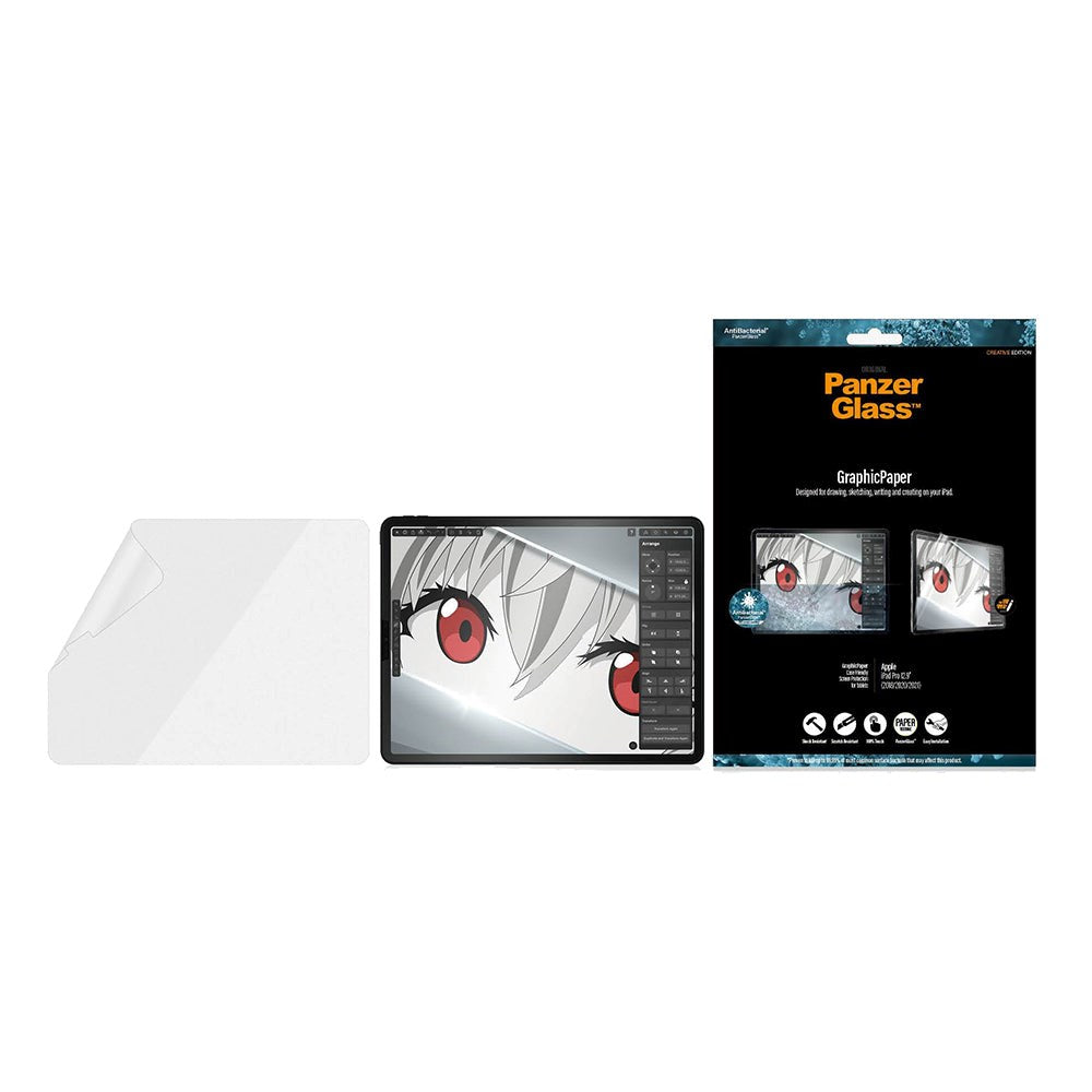 iPad Pro 12,9" (2022 / 2021 / 2020 / 2018) PanzerGlass skjermbeskytter - GraphicPaper
