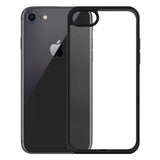 iPhone SE (2022 / 2020) / 8 / 7 / 6 / 6s deksel PanzerGlass ClearCase m. Svarte kanter
