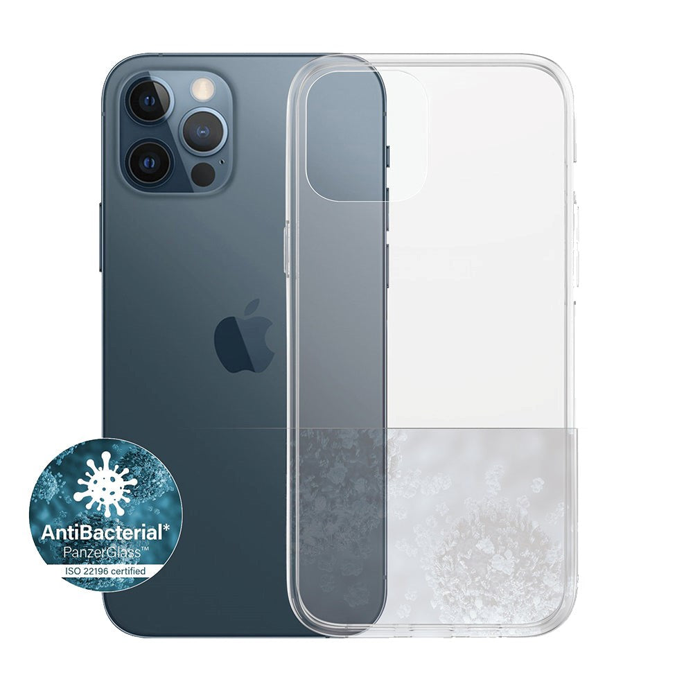 iPhone 12 / 12 Pro Cover PanzerGlass ClearCase Antibakteriel Gennemsigtig