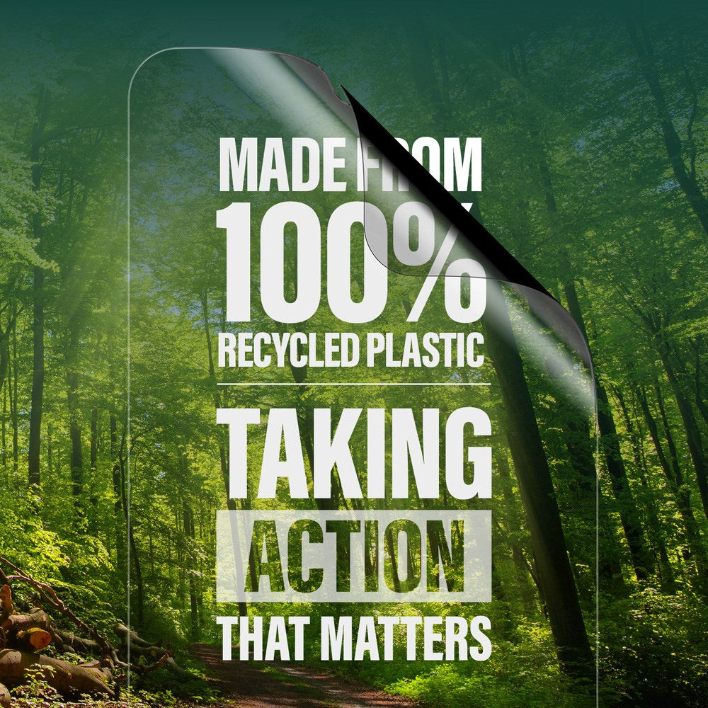 PanzerGlass Samsung Galaxy S25+ (Plus) Eco Matrix 4-veis Privacy Skjermbeskytter Ultra Wide Fit m. Aligner Kit - Platinum Strength - Gjennomsiktig