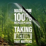 PanzerGlass Samsung Galaxy S25 Ultra Eco Matrix 4-veis Privacy skjermbeskytter Ultra Wide Fit m. Aligner Kit - Platinum Strength - Gjennomsiktig