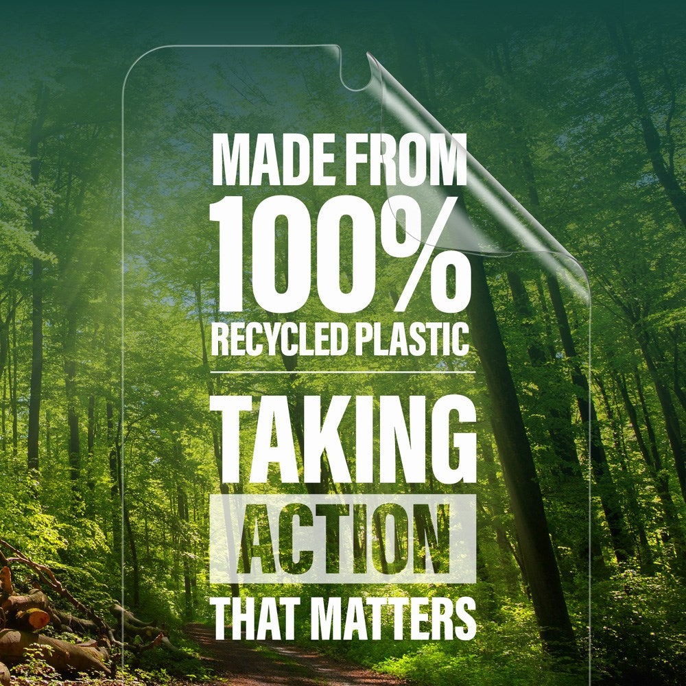 Samsung Galaxy S25+ (Plus) PanzerGlass Eco Matrix skjermbeskytter - Ultra Wide Fit - Aligner Kit - Platinum Strength - Gjennomsiktig