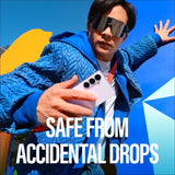 Samsung Galaxy S25 PanzerGlass PicturePerfect - Kamerabeskyttelse - Platinastyrke - Gjennomsiktig / Svart