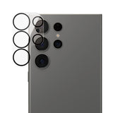 Samsung Galaxy S25 Ultra PanzerGlass PicturePerfect - Kamerabeskyttelse - Platinastyrke - Gjennomsiktig / Svart