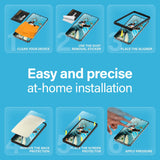 Samsung Galaxy S25 PanzerGlass Alt-i-ett-skjermbeskytter Ultra Wide Fit m. Easy Aligner - Gjennomsiktig