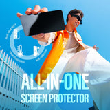 Samsung Galaxy S25 Ultra PanzerGlass Alt-i-ett-skjermbeskytter Ultra Wide Fit m. Easy Aligner - Gjennomsiktig