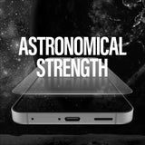 Samsung Galaxy S25 - PanzerGlass Ultra-Wide Fit keramisk skjermbeskytter - Gjennomsiktig