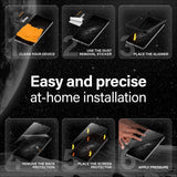 Samsung Galaxy S25 - PanzerGlass Ultra-Wide Fit keramisk skjermbeskytter - Gjennomsiktig