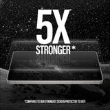 Samsung Galaxy S25 Ultra - PanzerGlass Ultra-Wide Fit keramisk skjermbeskytter - Gjennomsiktig