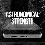 Samsung Galaxy S25 Ultra - PanzerGlass Ultra-Wide Fit keramisk skjermbeskytter - Gjennomsiktig