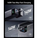 Anker 737 GaN Gen.2 18W Powerbank 24 000 mAh 2x PD USB-C &amp; 1x USB-A - Svart