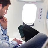 Universal Philbert bærbar deksel m. Solskjerm og integrert personvern 13-14" - Svart