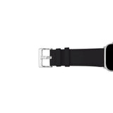 Apple Watch (38/40/SE/41/42 mm) Puro E-CLASSIC Vegan lærklokkerem - svart