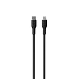 USB-C til Lightning-kabel - PURO Soft 1,5m - Svart