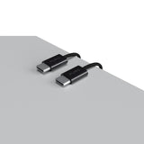 Flettet Puro USB-C Kabel – 1.5m, 60W Power Delivery, 480Mbps - Sort