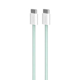 Flettet Puro USB-C Kabel – 1.5m, 60W Power Delivery, 480Mbps - Grøn