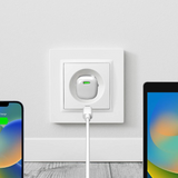 Puro Vegglader GaN 20W med USB-C-port - Hvit