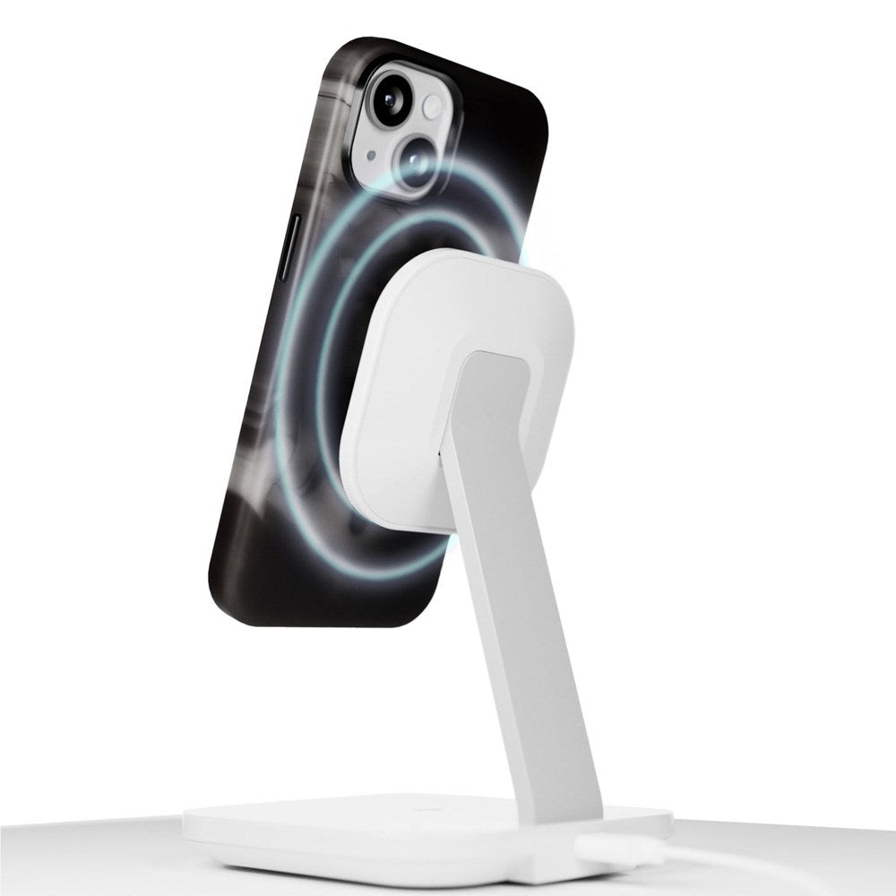 Puro AQUA fleksibelt plastdeksel - iPhone 15 - MagSafe-kompatibel - Svart