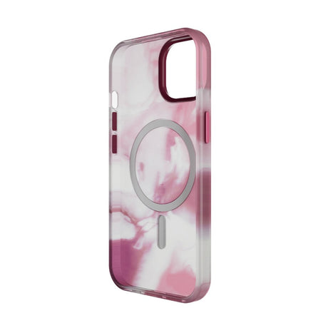 Puro AQUA fleksibelt plastdeksel - iPhone 15 - MagSafe-kompatibel - Rosa