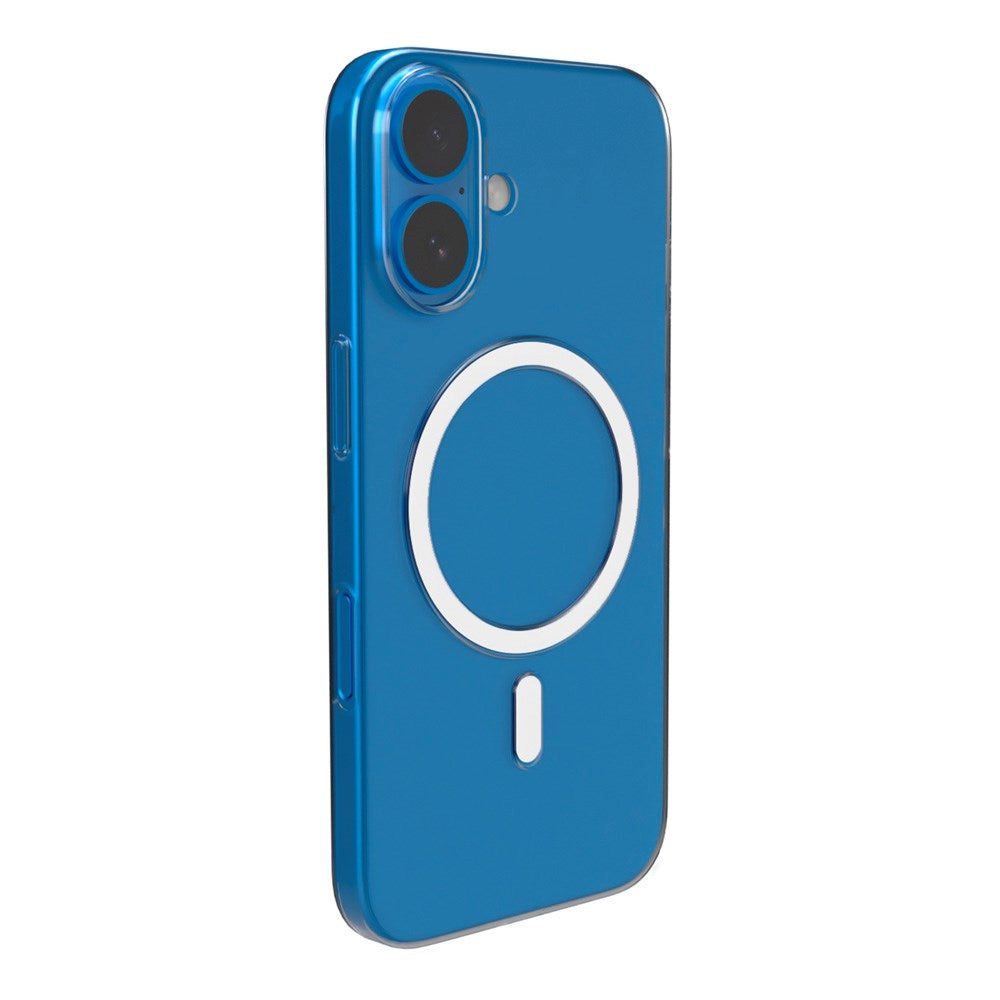 iPhone 16 - PURO MAG Ultra Slim MagSafe Deksel 0,3 mm - Gjennomsiktig