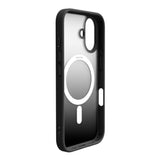 iPhone 16 Plus - PURO GRADIENT MagSafe Deksel - Gjennomsiktig/Sort