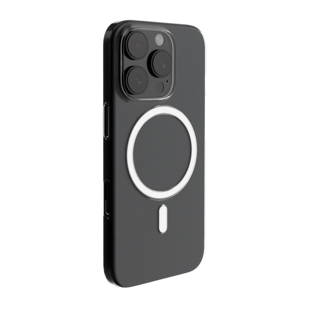 iPhone 16 Pro - PURO MAG Ultra Slim MagSafe Deksel 0,3 mm - Gjennomsiktig