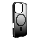 iPhone 16 Pro Max - PURO GRADIENT MagSafe Deksel - Gjennomsiktig/Sort