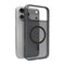 PURO iPhone 17 Pro DAYLIGHT Case - MagSafe Kompatibel - Gennemsigtig / Sort