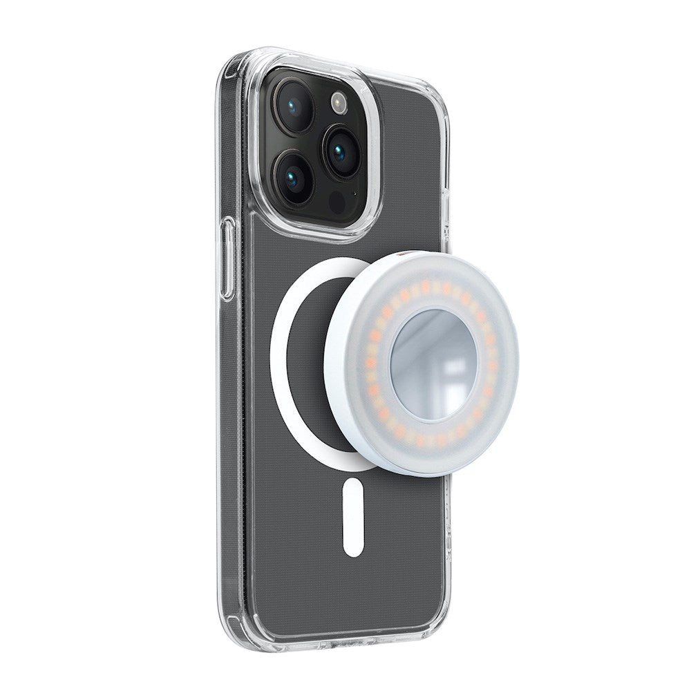 Puro MagSafe Ring Light for Selfies - Hvit