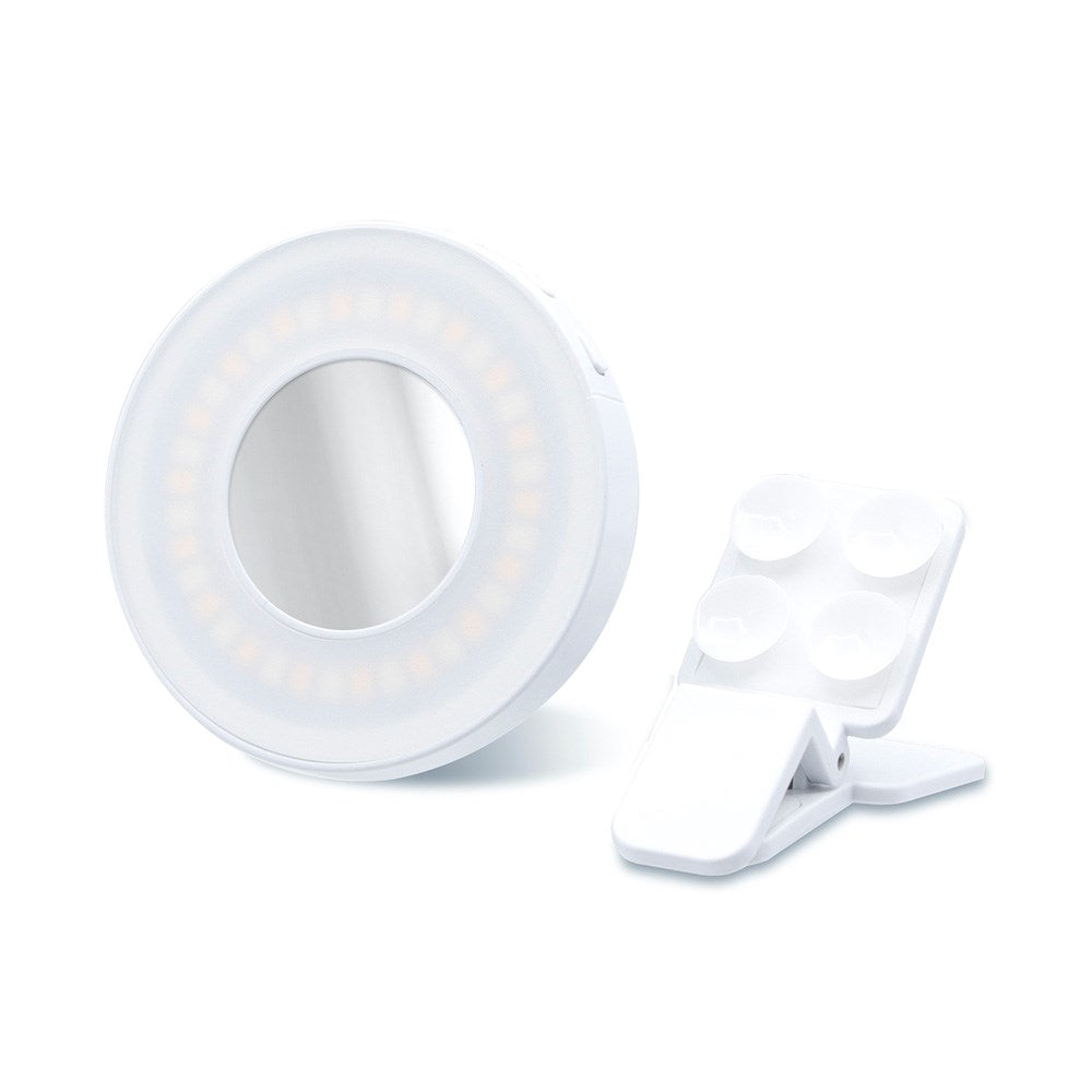 Puro MagSafe Ring Light for Selfies - Hvit