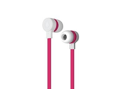 Puro Sport Stereo Hodetelefon - Rosa/Hvit