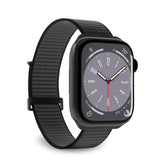 PURO SPORT - Apple Watch (38/40/SE/41/42 mm) nylonstropp - svart